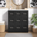 Bathroom Vanity With Undermount Sink, Soft-Close Doors, Drawers, Ceramic Sink by Unique Piece Furniture