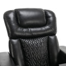 270 Degree Swivel Power Recliner With Tray Table, Phone Holder, Cup Holder, USB Port by HouseOfZazla