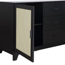 Sheridan - Modern Cane Design Sideboard by HouseOfZazla