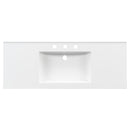 48" Composite Bathroom Vanity Top with Integrated Basin