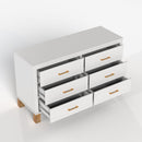 6 Drawer Double Dresser by HouseOfZazla