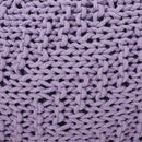 Bordeaux - Knitted Round Pouf Ottoman by Unique Piece Furniture
