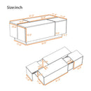 Extendable Coffee Table With 2 Hidden Storage Space And 2 Drawers For Living Room by Unique Piece Furniture