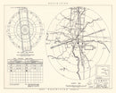 Vintage Map of the Lowry Air Force Base Vicinity, 1952