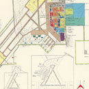 Vintage Map of Luke Air Force Base, 1951