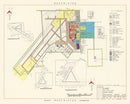 Vintage Map of Luke Air Force Base, 1951