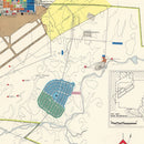 Vintage Map of Mather Air Force Base, 1952