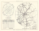 Vintage Map of the Mather Air Force Base Vicinity, 1952