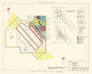 Vintage Map of Moore Air Field, 1952
