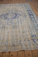 6.5x9.5 Vintage Distressed Oushak Carpet