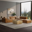 Rex - Handcrafted Sectional Sofa And Ottoman by Unique Piece Furniture