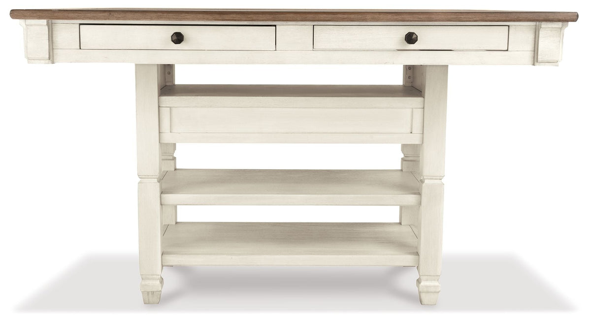 Bolanburg - Rectangular Dining Room Counter Table - Beige, photo 5 of 7