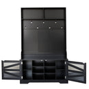 Entryway Bench With Coat Rack, 3 In 1 Design And Adjustable Shelves by HouseOfZazla