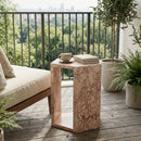 Modern Minimalist Hexagon Side Table by Unique Piece Furniture