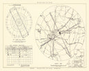 Vintage Map of the Randolph Air Force Base Vicinity, 1950