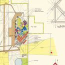 Vintage Map of Reese Air Force Base, 1952