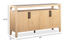 Somerset - Sideboard - Butternut and Omari Natural