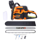 62Cc Gas Powered 20" Chainsaw with Aluminium Body - Orange by HouseOfZazla