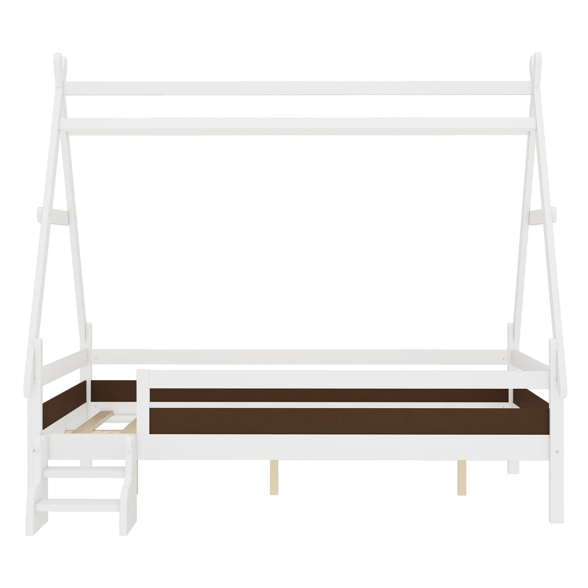 Full House Platform Bed with Stairs, photo 6 of 10
