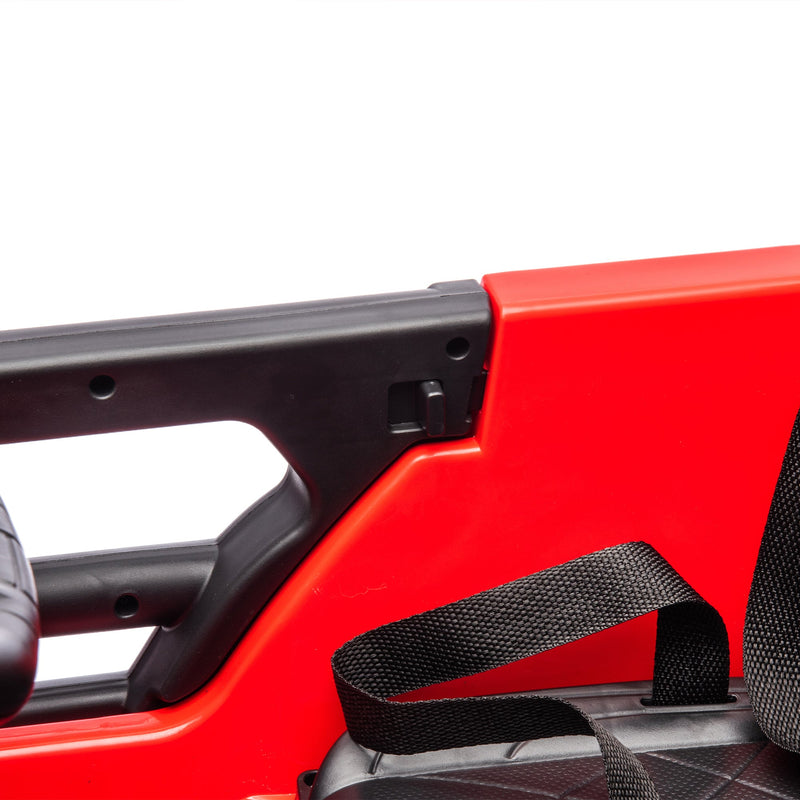 24V Ride On Car for Kids Battery Powered Ride On 4WD Toys with Remote Control,Parents Can Assist in Driving,Music and Lights,Five-Point Safety Belt,Rocking chair mode for back-and-forth swinging