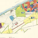 Vintage Map of Sampson Air Force Base, 1951