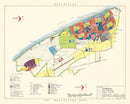 Vintage Map of Sampson Air Force Base, 1951