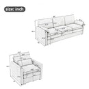 Cloud Sofa Set Couch For Living Room by Unique Piece Furniture