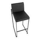 Fuji - Contemporary High Back Barstool Elegant Design