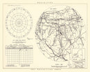 Vintage Map of the Sampson Air Force Base Vicinity, 1951