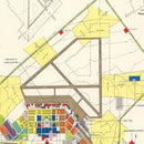 Vintage Map of San Marcos Air Force Base, 1951