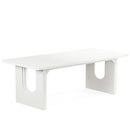 Rectangular Dining Table For 6 - 8 People With Pedestal Base by HouseOfZazla