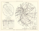 Vintage Map of the Scott Air Force Base Vicinity, 1952