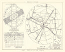 Vintage Map of the Sheppard Air Force Base Vicinity, 1952