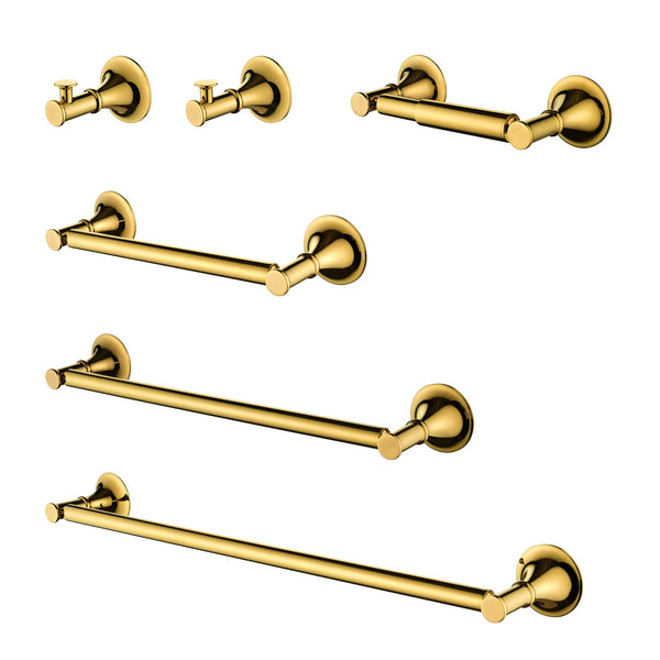 6 Piece Bathroom Accessories Set