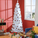 HOMCOM 7ft Pencil Christmas Tree