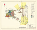 Vintage Map of Gunter Air Force Base, 1952