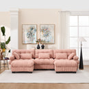U Shaped Couch Modular Sectional Sofa