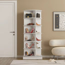 360 Rotating Shoe Cabinet 6 Layers by Unique Piece Furniture