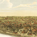 Vintage Map of McKeesport, Pennsylvania 1893
