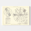 Vintage Map of the Maxwell Air Force Base Vicinity, 1952