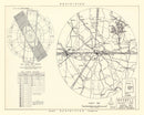 Vintage Map of the Maxwell Air Force Base Vicinity, 1952