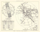 Vintage Map of the Long Beach Municipal Airport Vicinity, 1952