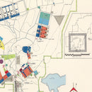 Vintage Map of Wolters Air Force Base, 1951