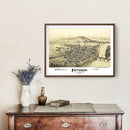 Vintage Map of Patterson, Pennsylvania 1895