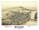 Vintage Map of Patterson, Pennsylvania 1895