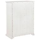 Sumerlin 6-drawer Bedroom Chest of Drawers White