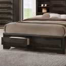 3 Piece Set Bed With Storage And 2 Nightstands by Unique Piece Furniture