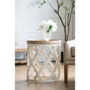 Stylish Rustic Round Wooden Table by HouseOfZazla