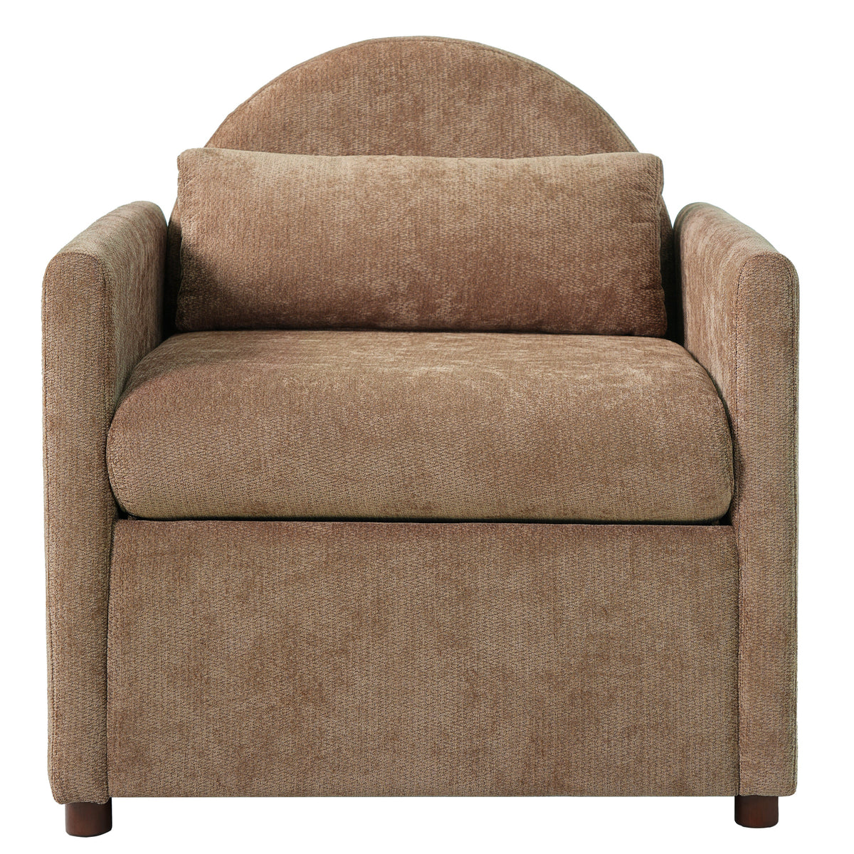 Coffee Pet Friendly Accent Chair with Hidden Pet Nook, photo 4 of 10