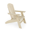 Adirondack Chair Sturdy HDPE Poly Lumber For Poolside, Patio, And Garden Relaxation by HouseOfZazla